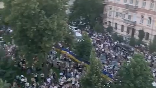 Протесты на Украине