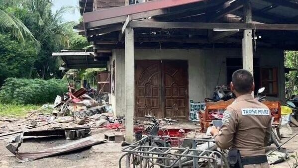 Последствия обстрела провинции Сурин в Таиланде со стороны Камбоджи. 24 июля 2025 - РИА Новости, 1920, 25.07.2025