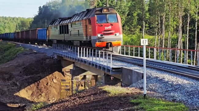 Путепровод в Курской области Путепровод в Курской области