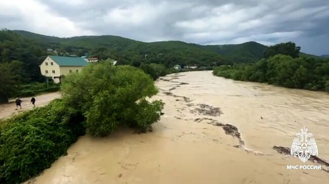 Три поселка подтопило на Кубани