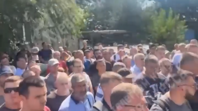 Очередь в ТЦК в Одессе