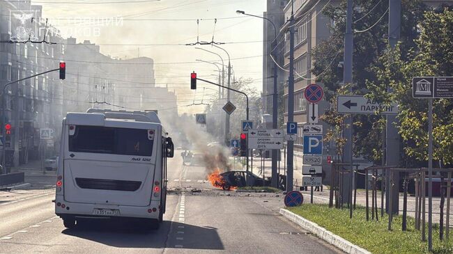 Атака ВСУ по Белгороду
