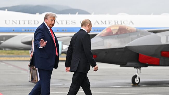 Встреча президентов России и США на Аляске