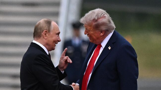 Встреча президентов России и США на Аляске