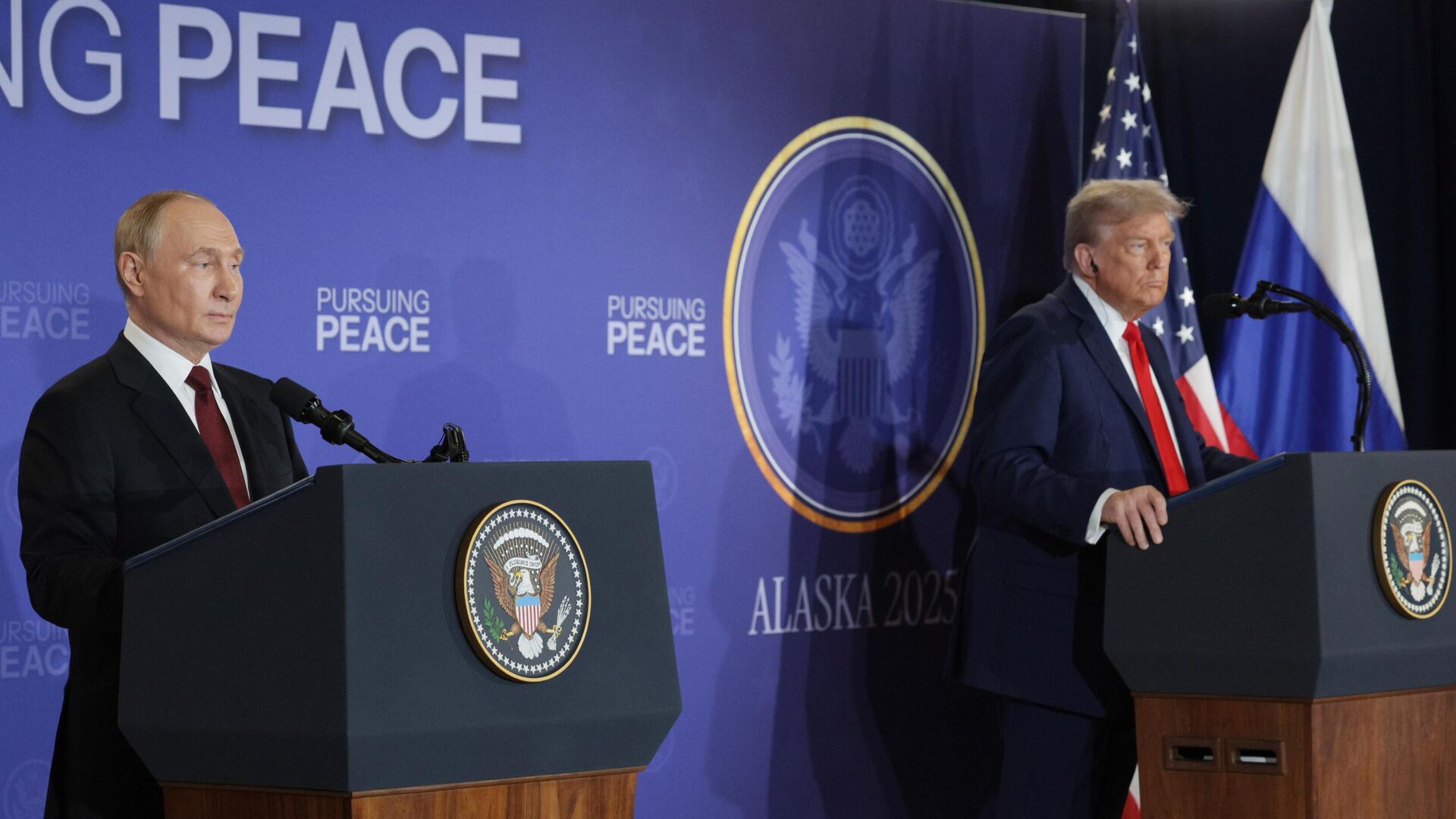 Саммит России и США на Аляске - РИА Новости, 1920, 16.08.2025