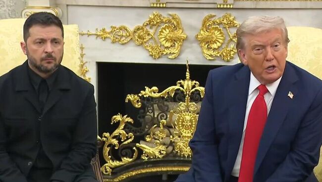 Трамп и Зеленский проводят встречу в Белом доме
