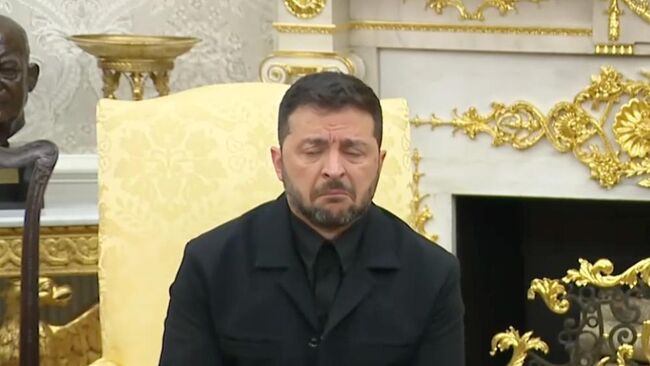 Зеленский на встрече с Трампом в Белом доме