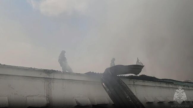 Пожар в Челябинской области