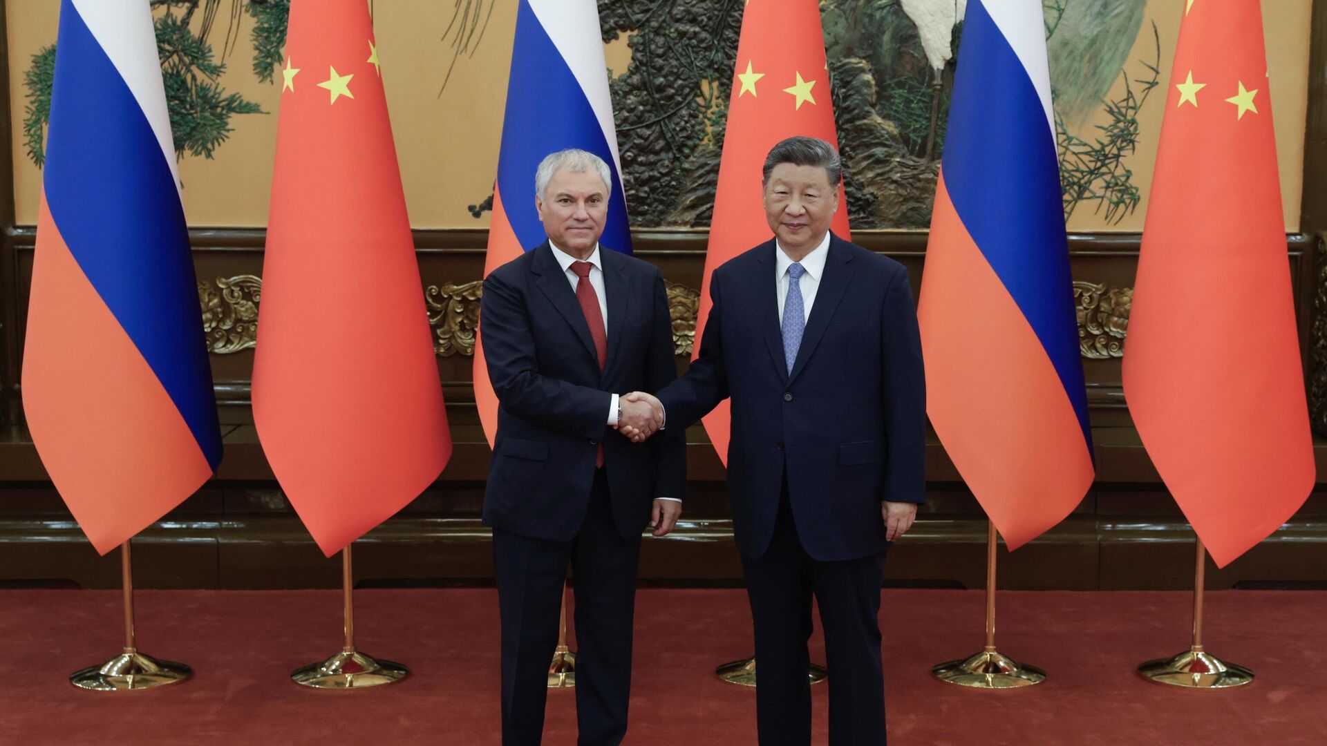 Визит Председателя Госдумы РФ В. Володина в Китай - РИА Новости, 1920, 26.08.2025