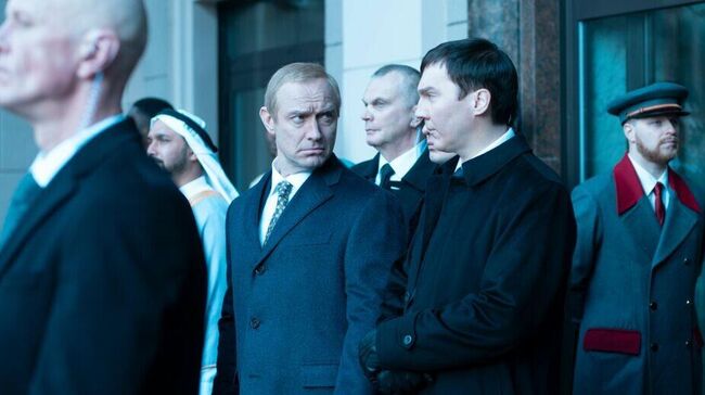 Кадр со съемок фильма Кремлевский волшебник