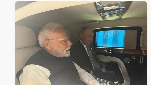 Путин и Моди - РИА Новости, 1920, 01.09.2025