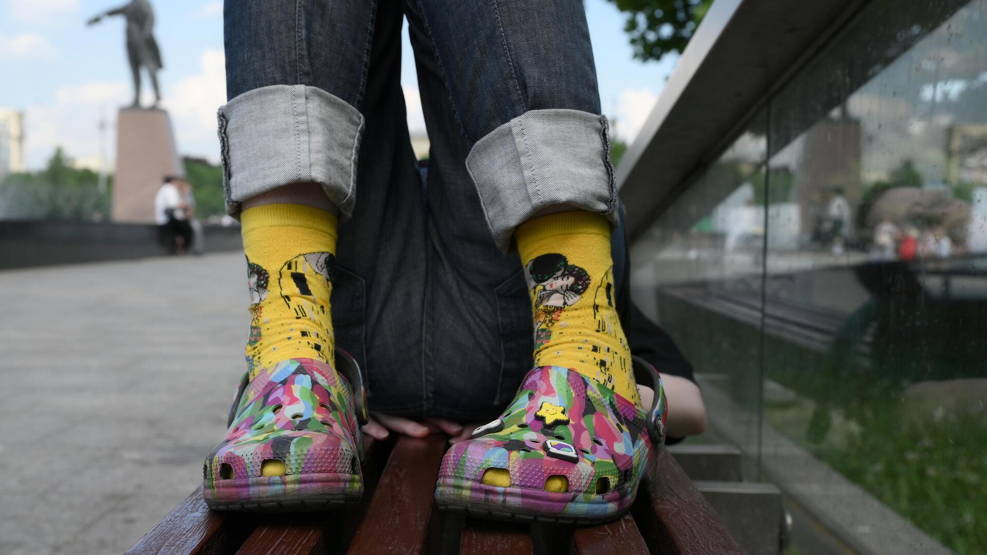 Теплая погода в Санкт-Петербурге - РИА Новости, 1920, 20.04.2026