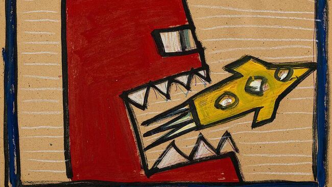 Рисунок Виктора Цоя