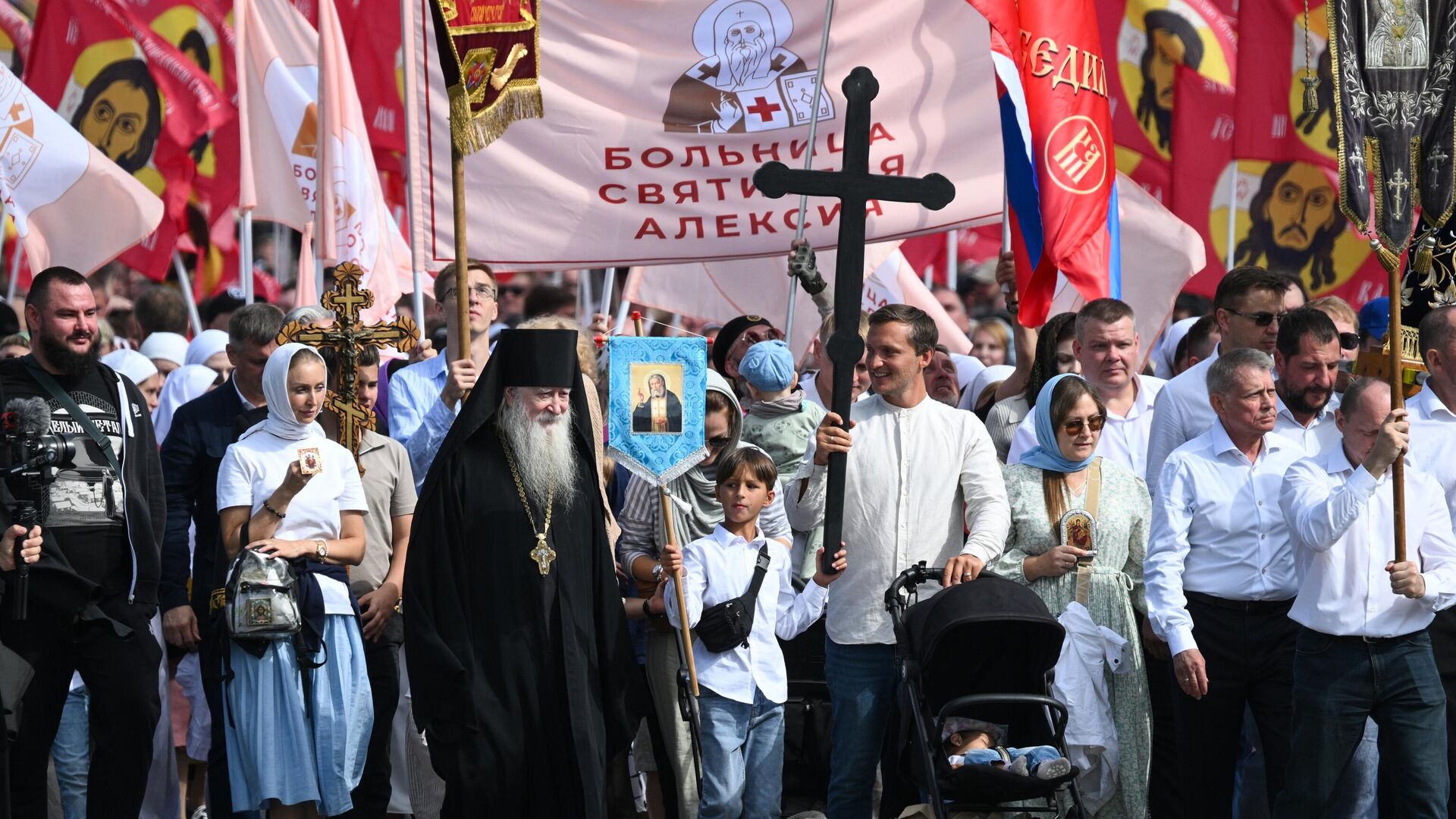 День празднования Собора Московских святых - РИА Новости, 1920, 08.09.2025