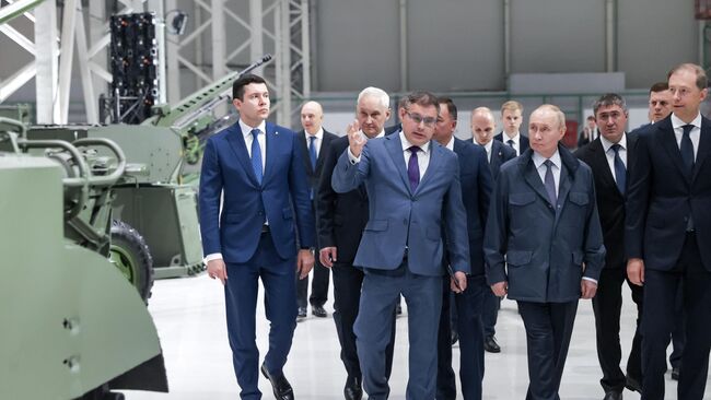 Рабочая поездка президента Владимира Путина в Пермский край