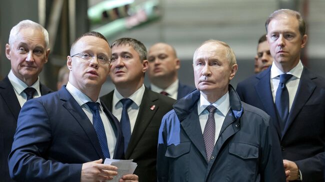 Рабочая поездка президента Владимира Путина в Пермский край