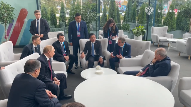 Путин на Глобальном атомном форуме