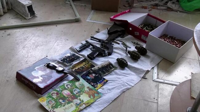 Раритетные образцы огнестрельного оружия из бывшей квартиры сотрудника СБУ в ЛНР