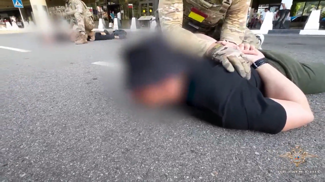 Задержание в Сочи