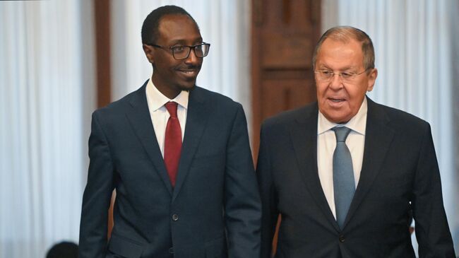 Встреча глав МИД РФ и Эфиопии С. Лаврова и Г. Тимотеоса Встреча глав МИД РФ и Эфиопии С. Лаврова и Г. Тимотеоса