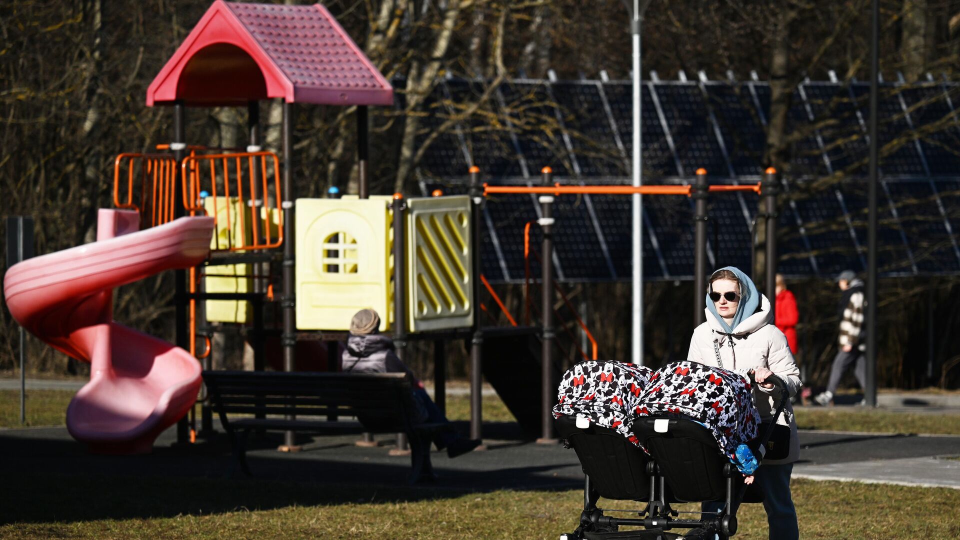 Весна в Москве - РИА Новости, 1920, 23.10.2025