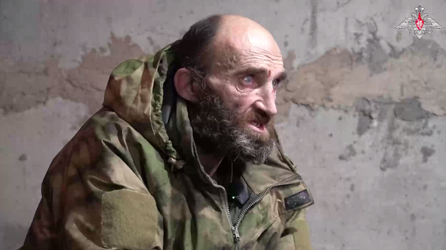Украинский военный, взятый в плен в Красноармейске