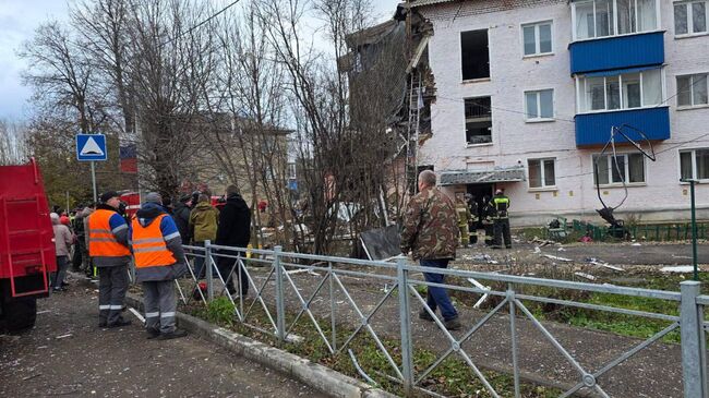 Взрыв газа в Тульской области