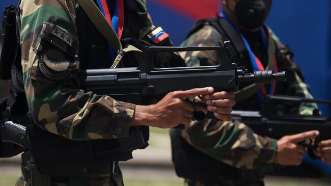 Репетиция парада в Венесуэле