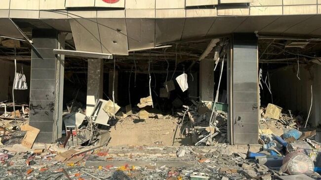 Взрыв в ТЦ в Баку