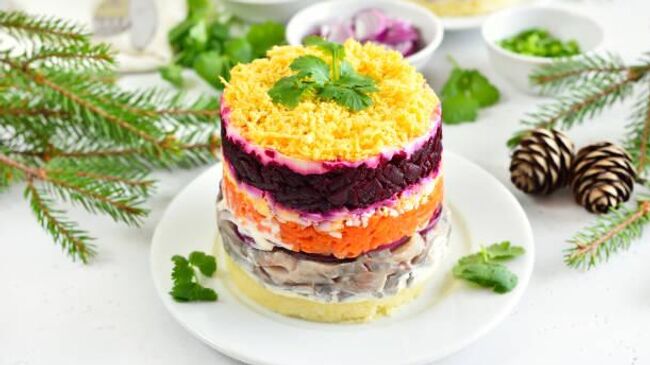 Салат селедка под шубой