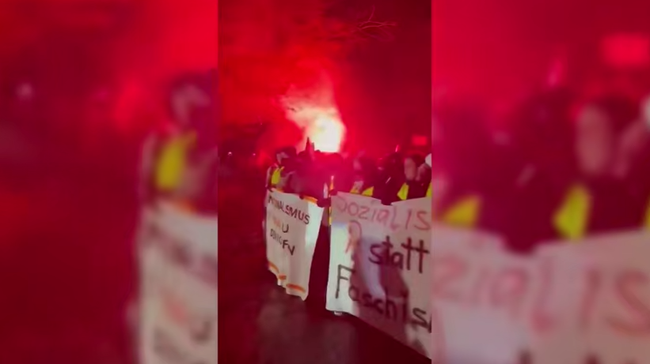 Протесты против АдГ в Гисене