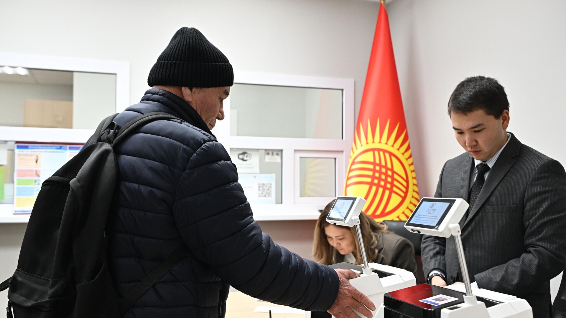 Досрочные выборы парламента Киргизии - РИА Новости, 1920, 30.11.2025