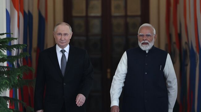 Государственный визит президента РФ Владимира Путина в Индию