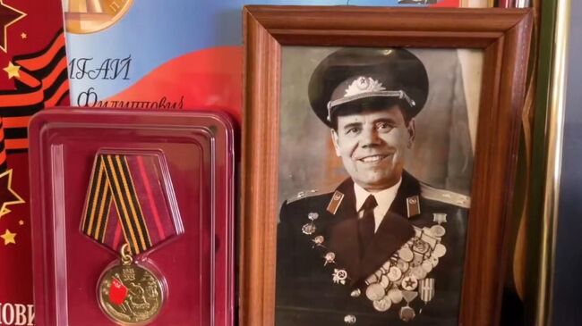 Ветеран Великой Отечественной войны Василий Дыгай