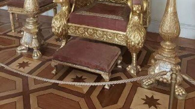 Трон магистра Мальтийского ордена XVIII века