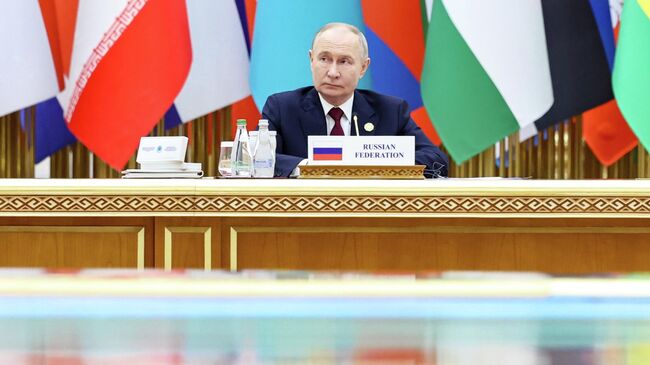 Рабочий визит президента РФ Владимира Путина в Туркменистан