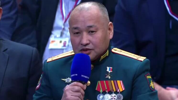 Наран Очир-Горяев, Герой России - РИА Новости, 1920, 19.12.2025