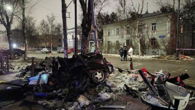 Два человека погибли при ДТП в Вологде