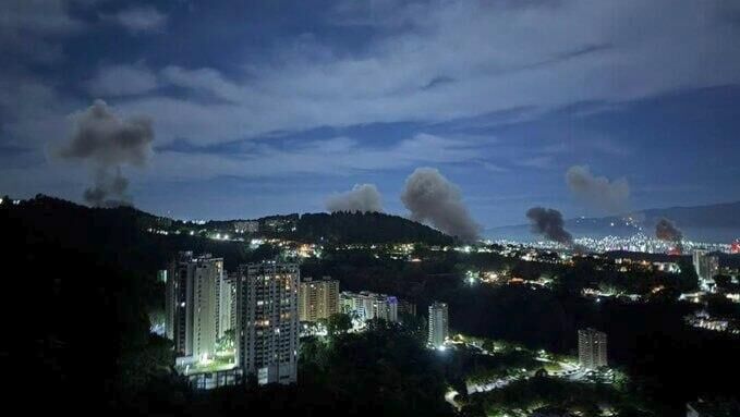 Атака США на Каракас - РИА Новости, 1920, 03.01.2026