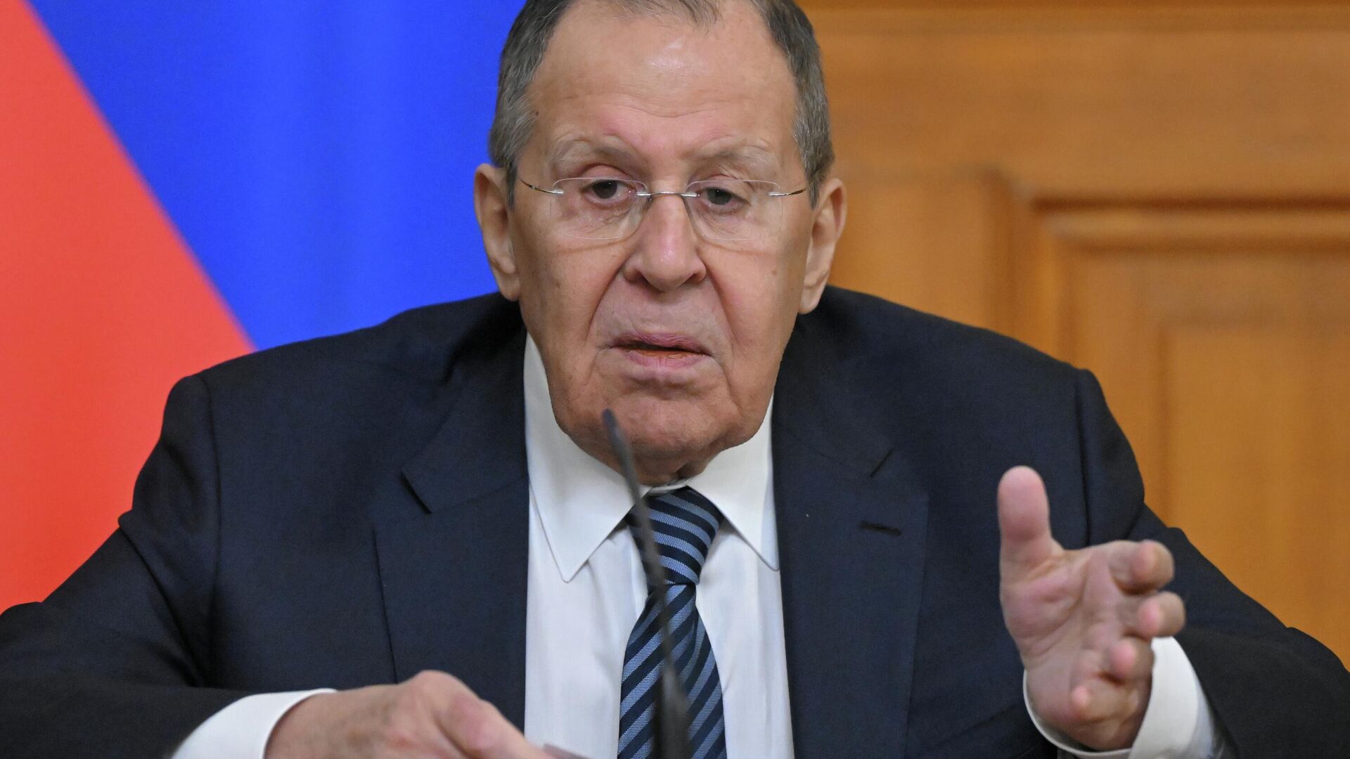 Встреча главы МИД РФ Лаврова с главой МИД Намибии Ашипалой-Мусавьи - РИА Новости, 1920, 14.01.2026