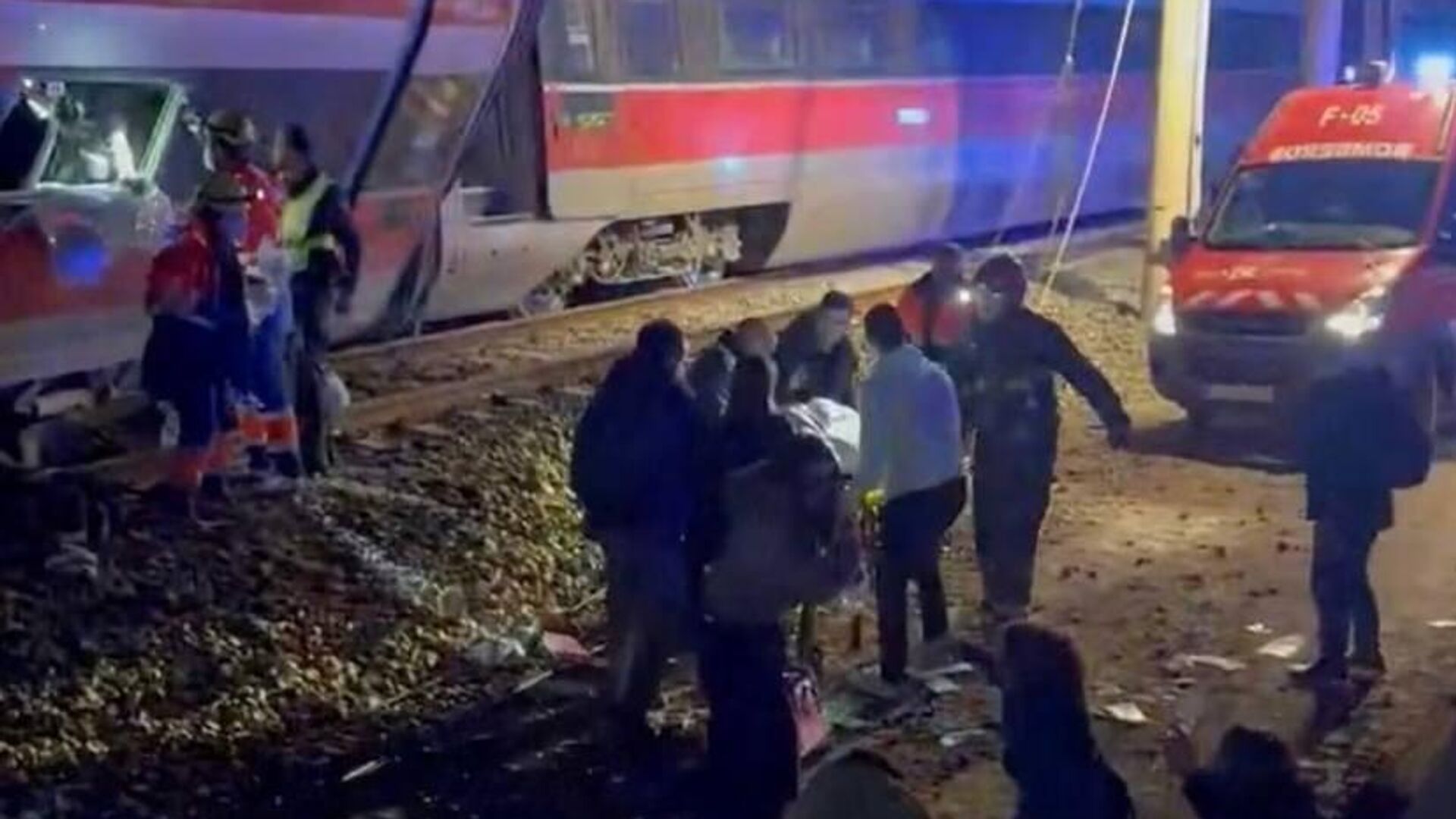 Крушение поезда в Испании - РИА Новости, 1920, 19.01.2026