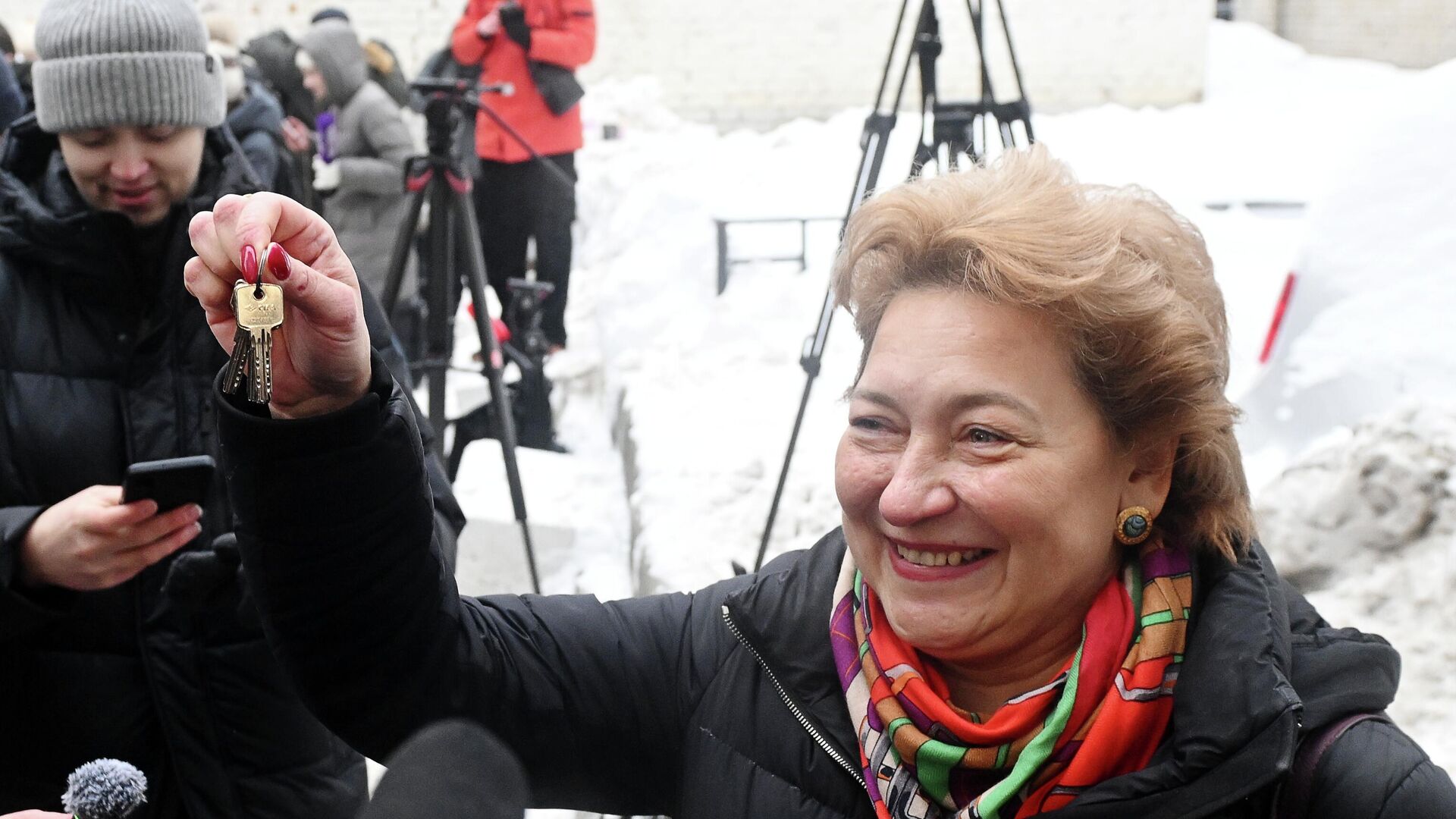 Выселение Долиной из квартиры в Хамовниках - РИА Новости, 1920, 19.01.2026