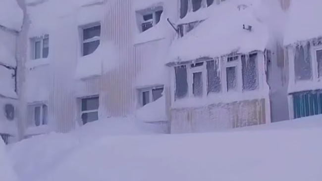 Камчатку накрыл рекордный за полвека снегопад