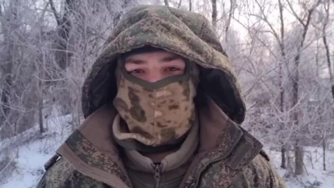 Боец ВС РФ с позывным Котел