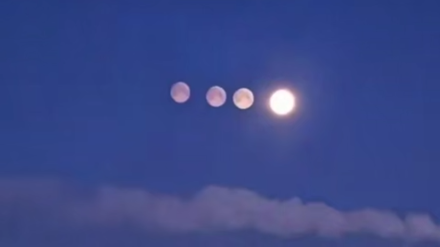  Четыре Луны взошли над Санкт-Петербургом - РИА Новости, 1920, 01.02.2026