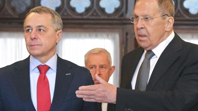 Встреча глав МИД РФ, Швейцарии и генсека ОБСЕ