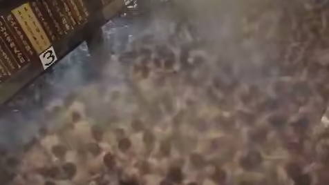 Тысячи японцев устроили давку на знаменитом голом фестивале в Окаяме - РИА Новости, 1920, 22.02.2026