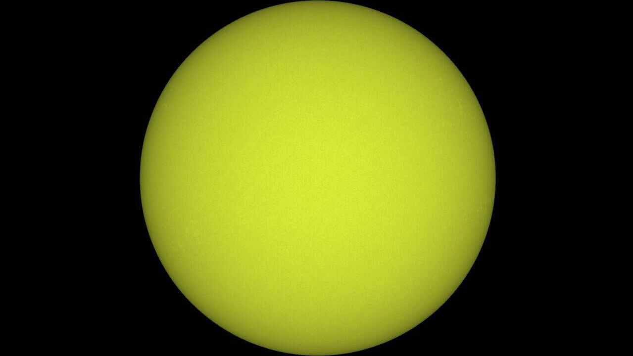 Солнце без пятен - РИА Новости, 1920, 22.02.2026