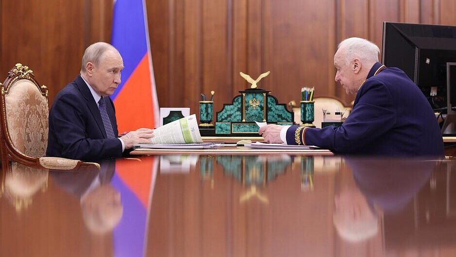 В Кремле состоялась встреча Президента с председателем Следственного комитета Александром Бастрыкиным - РИА Новости, 1920, 07.03.2026