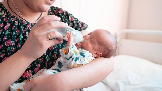 Спасенный недоношенный малыш из Щелкова